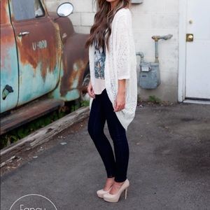 Crochet Fringe Kimono